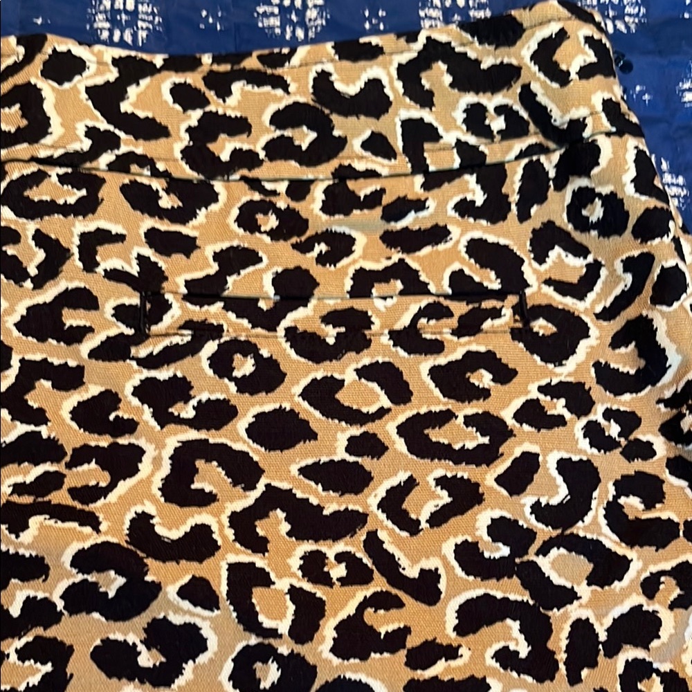 Talbots Leopard Print Skirt - Picture 3 of 7